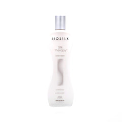 BioSilk Terapia de Seda: envase 12 onzas, ideal para uso diario y cabello suave.