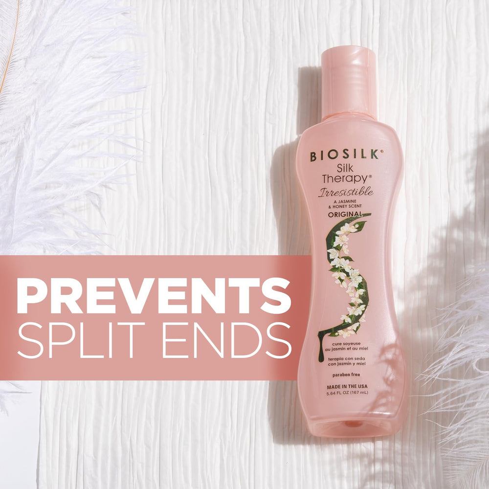 BioSilk Terapia de Seda Irresistible, textura ligera para uso diario sin peso.