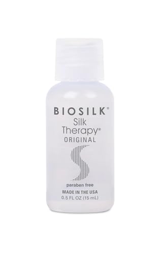 BioSilk Tratamiento de Seda Original, aplicación suave para un cabello más manejable.