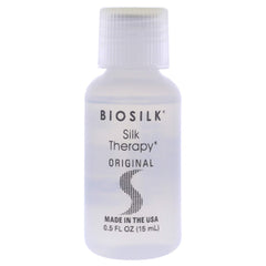 BioSilk Tratamiento de Seda Original, botella 14 ml: brillo suave y protección de la fibra capilar.