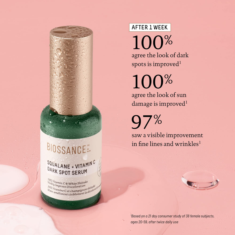 Biossance serum sin fragancia facilita uso diario sin irritación