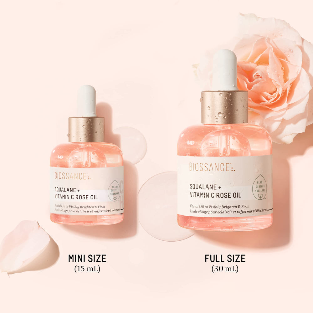BIOSSANCE Squalane + Vitamina C Rosa, fórmula galardonada que aporta brillo