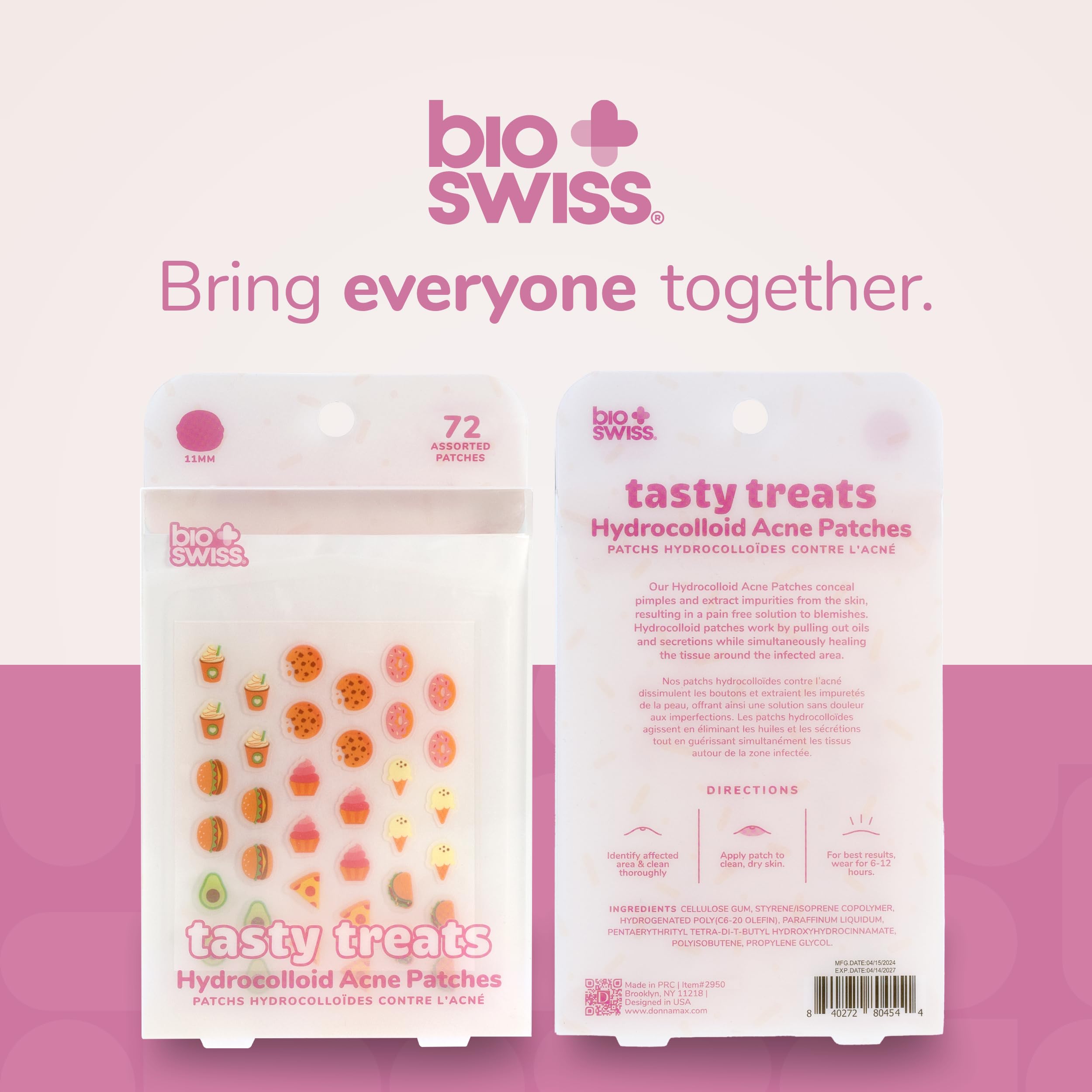 BioSwiss parches granos hamburguesa: cobertura discreta y rápida para granos