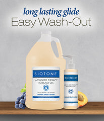 BIOTONE Advanced Therapy Gel textura rica facilita mayor trabajo sin reaplicaciones