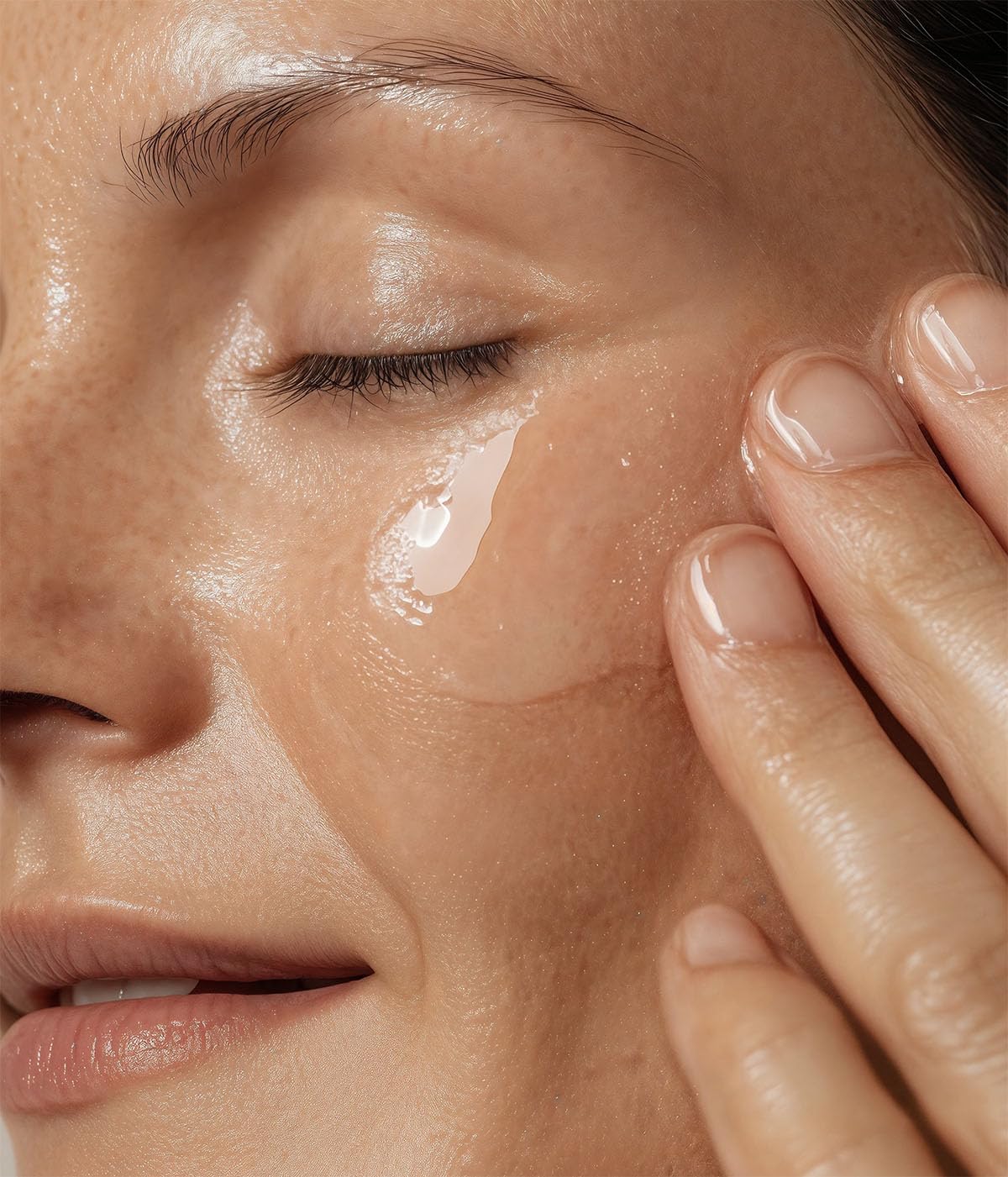 Biotulin Supreme Skin Gel, texture fine sur la peau, hydratation légère.
