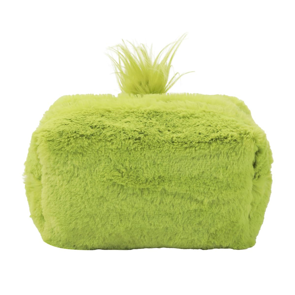 Bioworld El Grinch: textura de fieltro sintético suave y festiva.