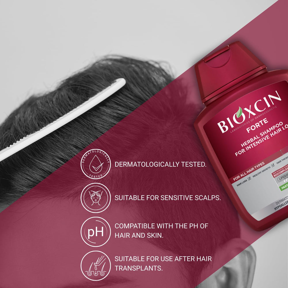BIOXCIN Champú de resultados visibles: cabello más voluminoso.