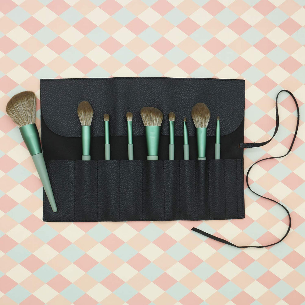 Bird&Fish estuche de maquillaje portátil y resistente para uso diario o viajes.