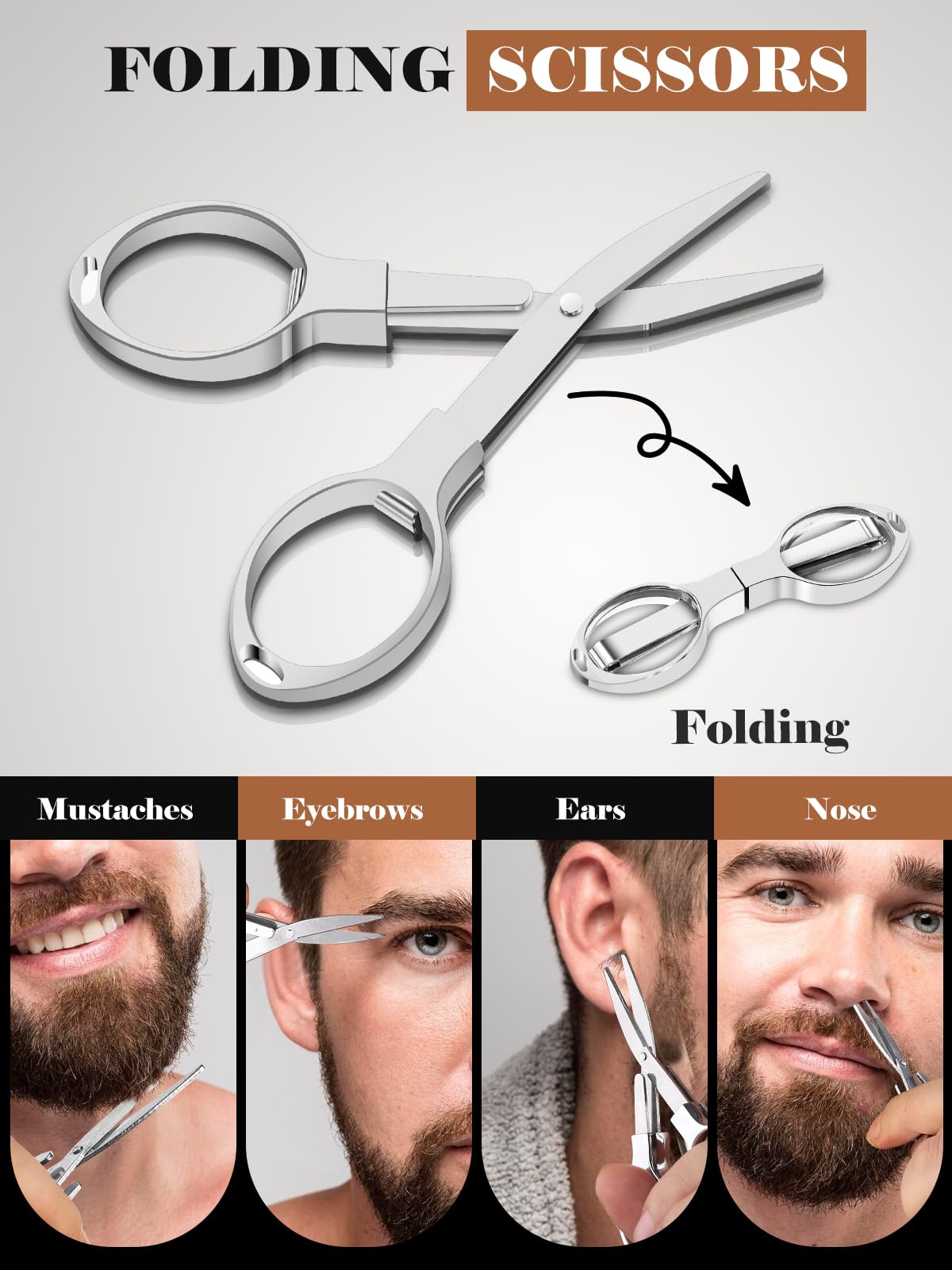 Bituemly kit-barba 3-en-1 regalo perfecto grooming.