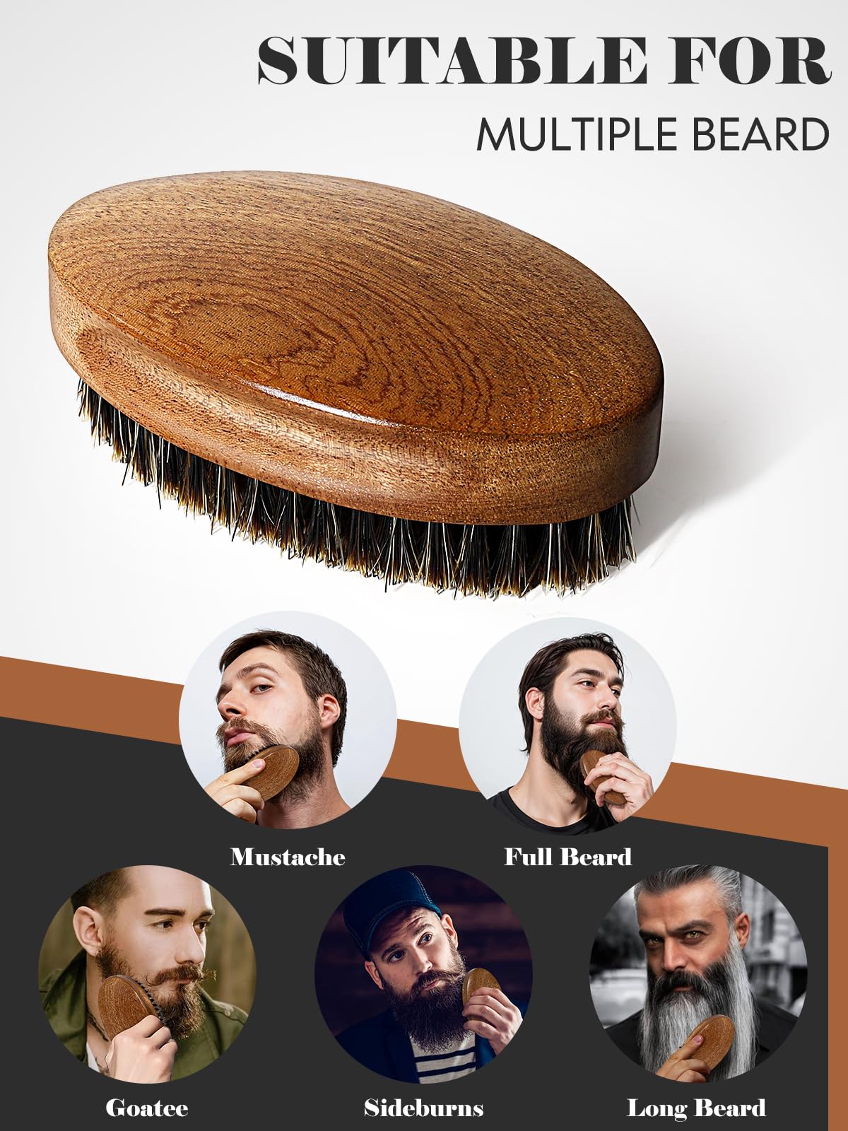 Bituemly tijeras-barba plegables viaje para retoques precisos.