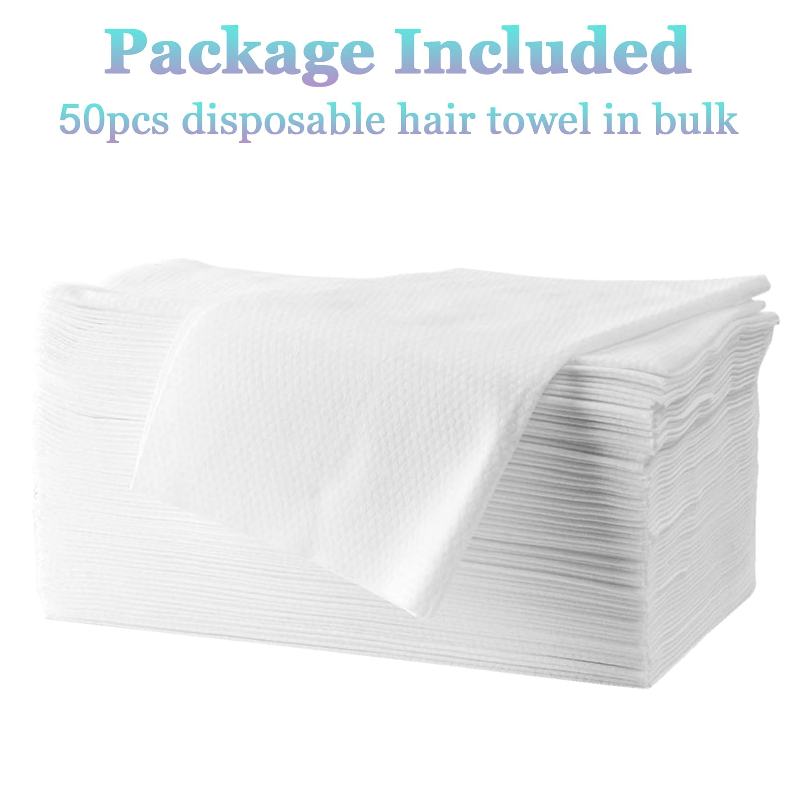 Biubumtu toallas desechables multiusos para cabello rostro y cuerpo