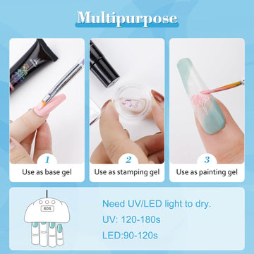 Biutee arte de uñas DIY inspirado por 24 colores para looks variados.