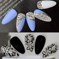 Biutee placas estampado diseños geométricos, para uñas modernas y limpias.
