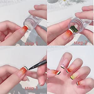 Biutee raspador uñas, facilita la transferencia de patrones.