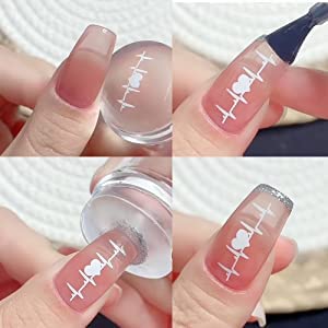 Biutee uso en casa, kit completo para crear uñas con estampado.