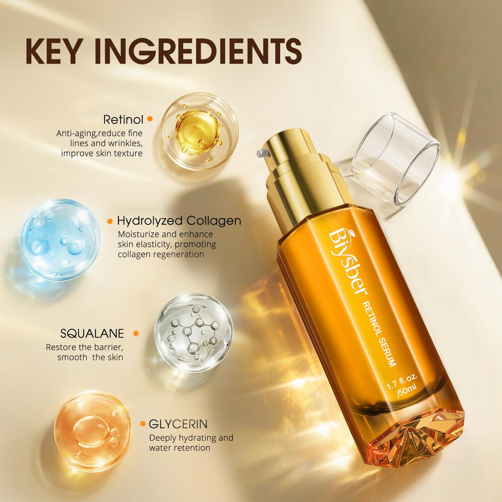 BIYSBER suero-retinol-cuello-lift: contorno del cuello con aspecto más definido.