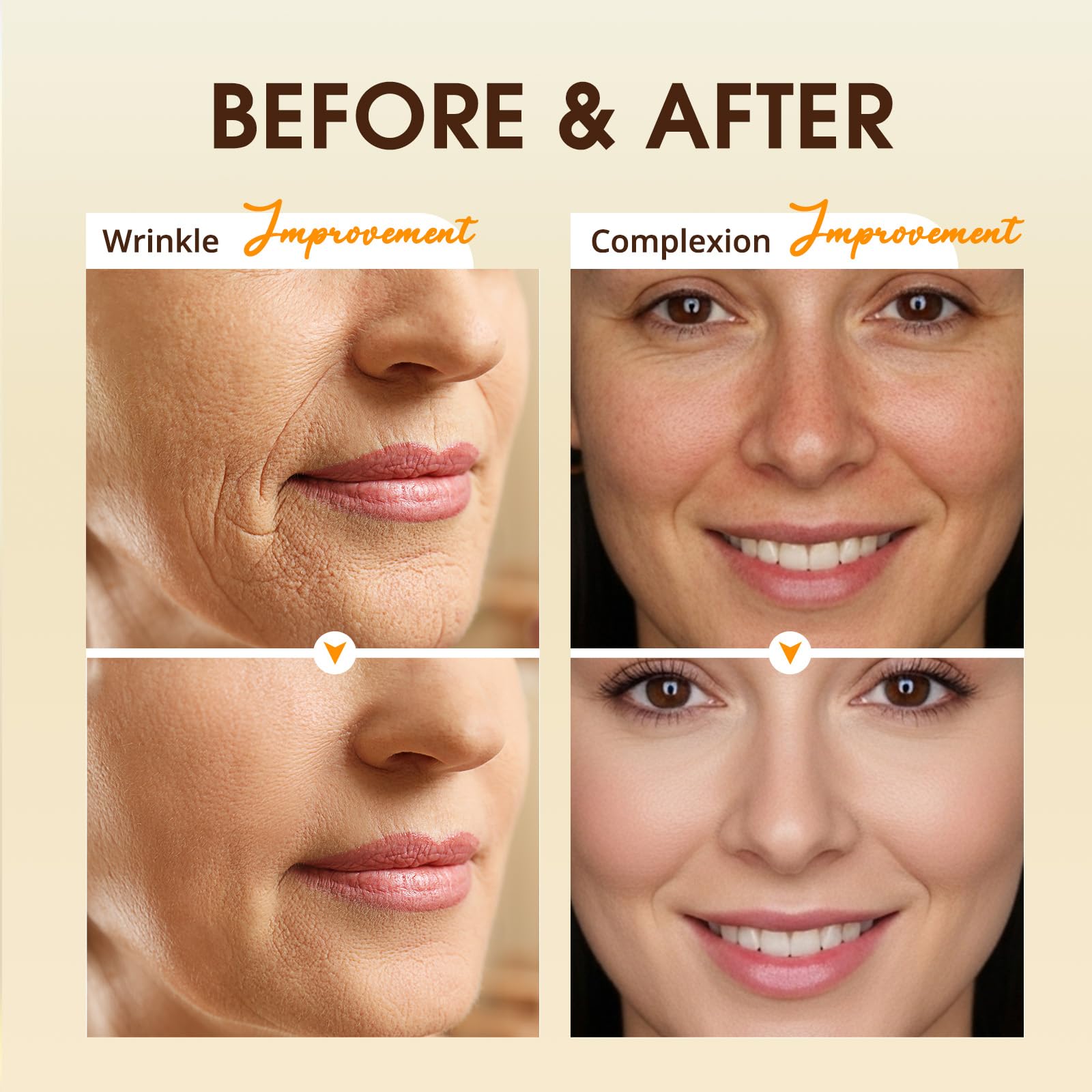 BIYSBER suero-retinol-gota-dispensador: dosificación precisa para hidratación constante.