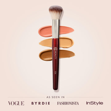 BK Beauty 106 utiliza fibras veganas, libres de crueldad para maquillaje ético.
