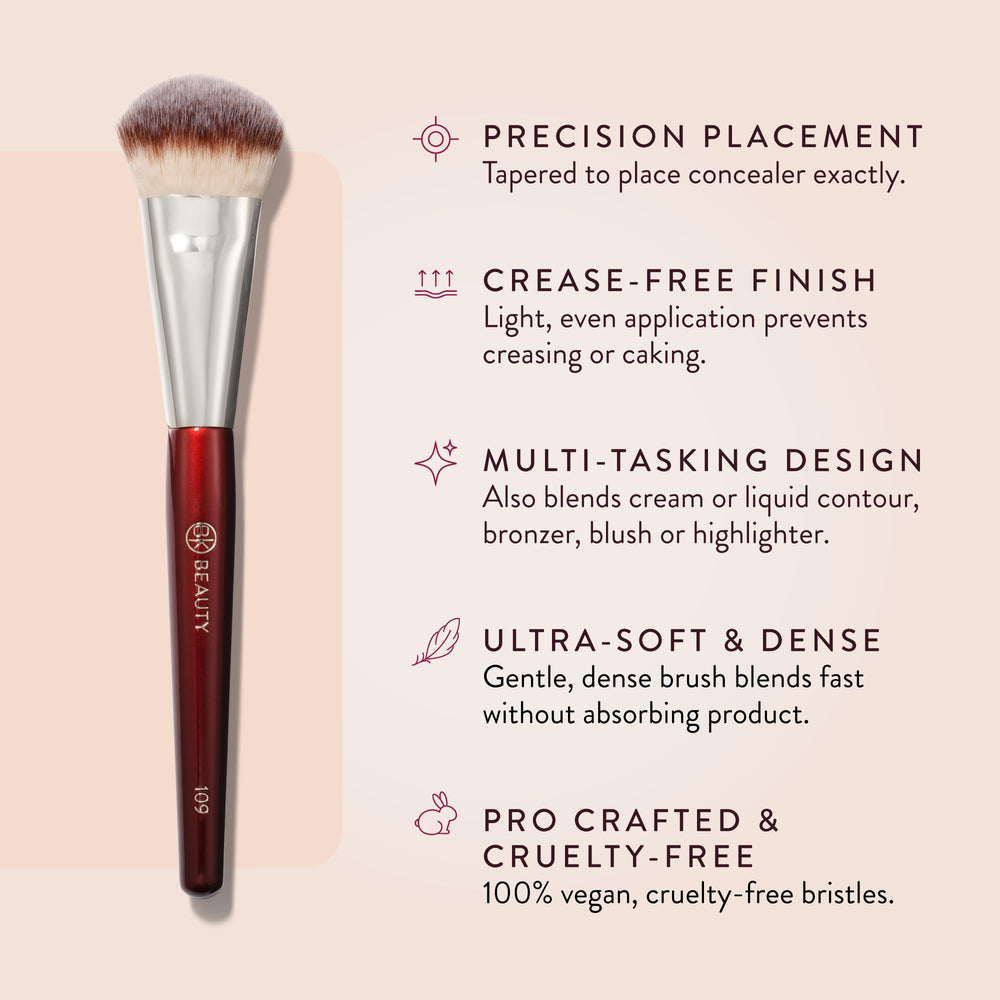 BK Beauty 109 para bronceador: uso versátil para tonos cálidos.