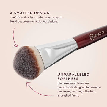 BK Beauty 109 para iluminador: define un resplandor sutil.