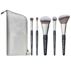 Conjunto Angie de BK Beauty, estuche de viaje con brochas para base