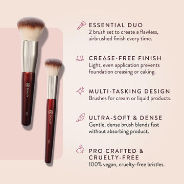 BK BEAUTY Aplicación Precisa para cobertura exacta y adaptabilidad