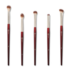 BK BEAUTY Essentials Brush Set 201, mezcla de pliegue para difuminado suave
