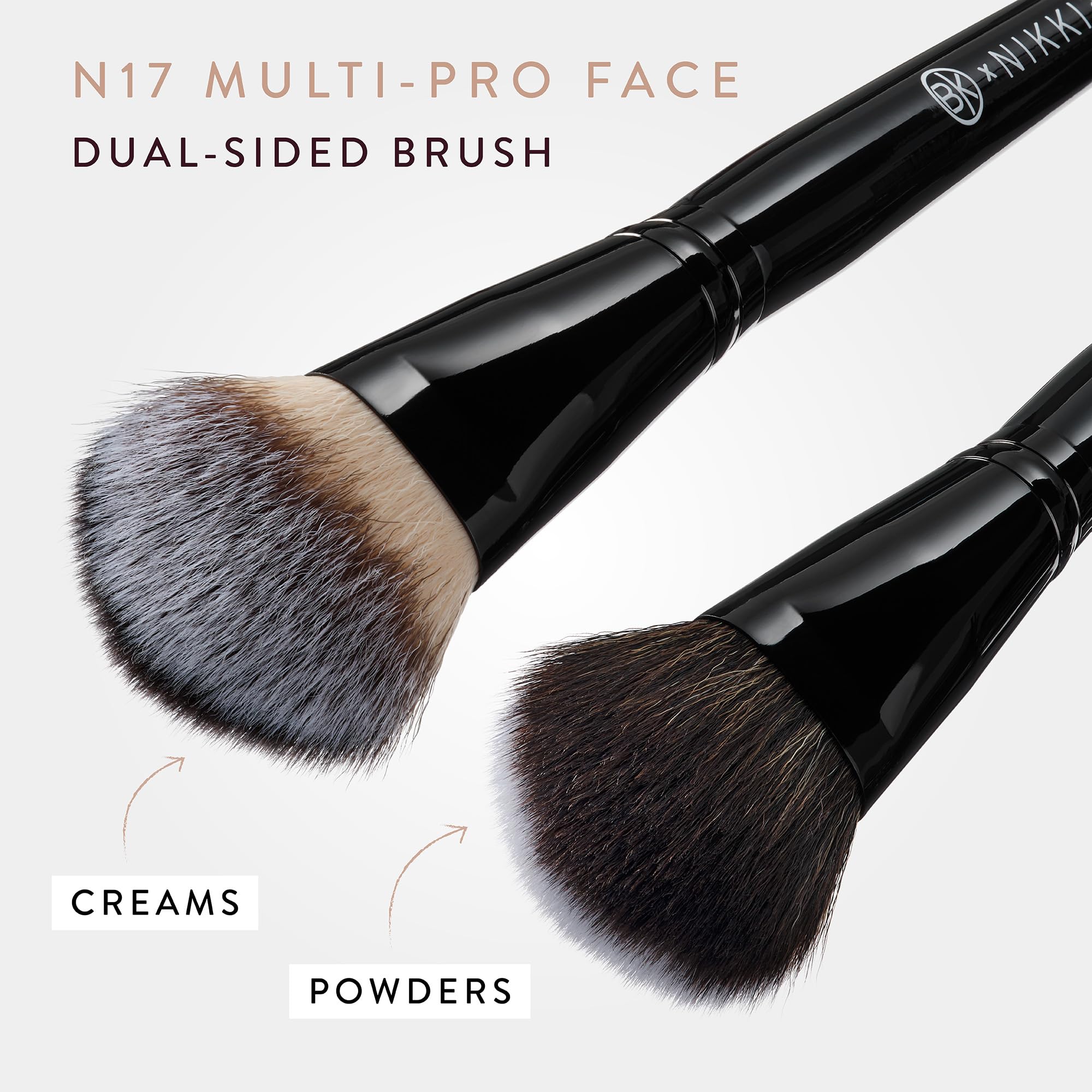 BK BEAUTY N17 facilita contorno e iluminación con difuminado suave.