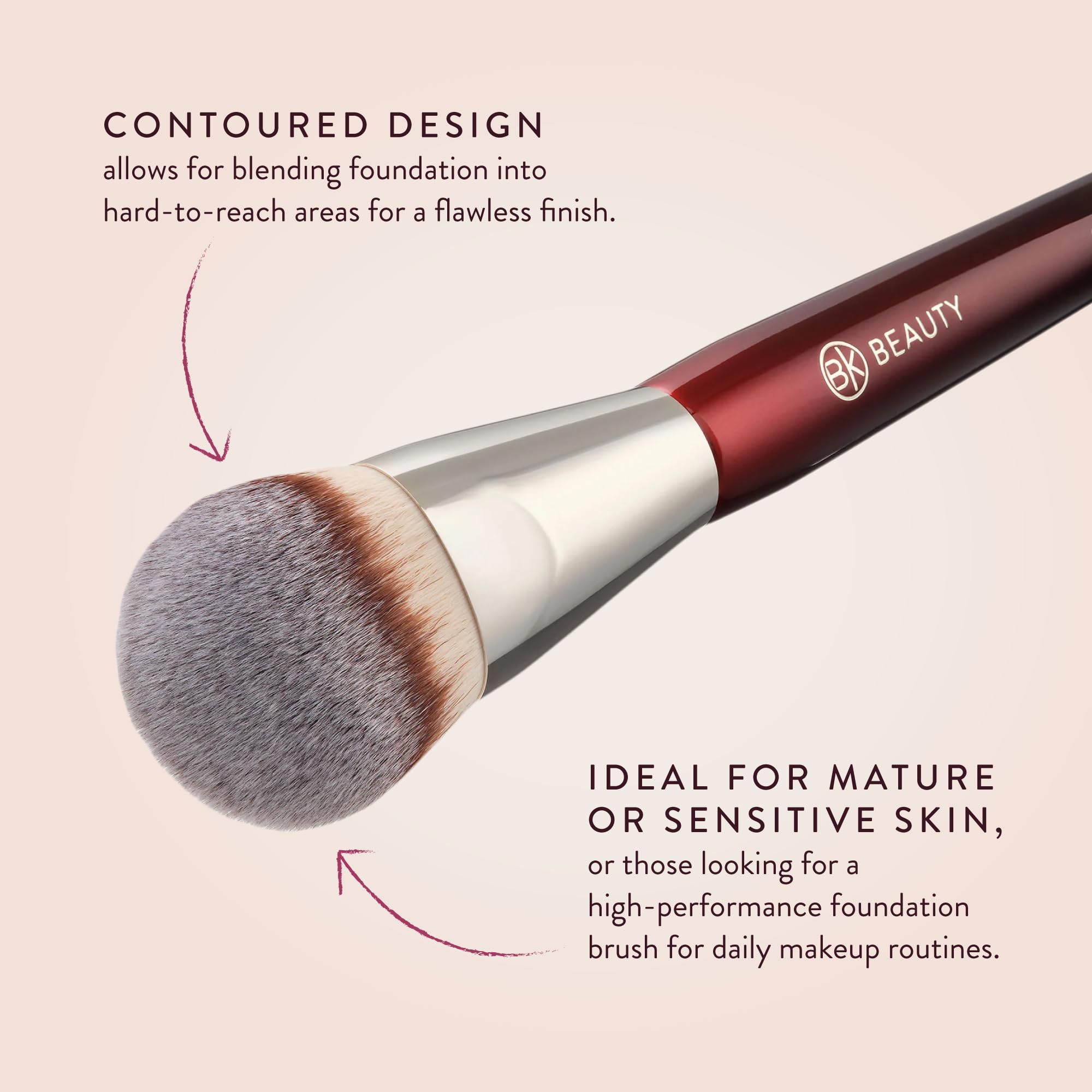 Pincel BK Beauty cerdas duraderas para uso diario