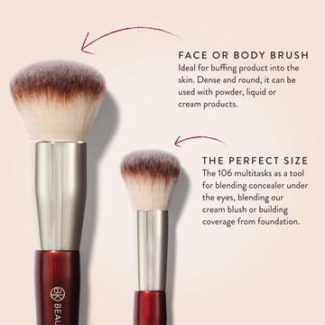 BK BEAUTY Polvo y Crema Uso Múltiple para fijar y perfilar