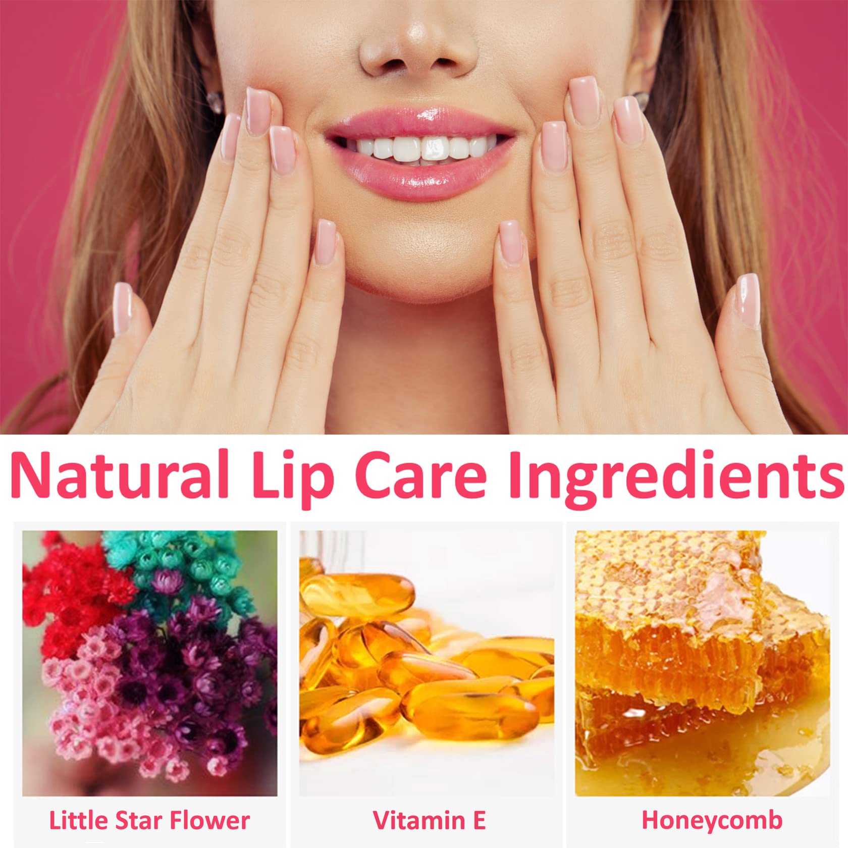 BKPPLZP bálsamo nutritivo con manteca de cacao para labios hidratados.