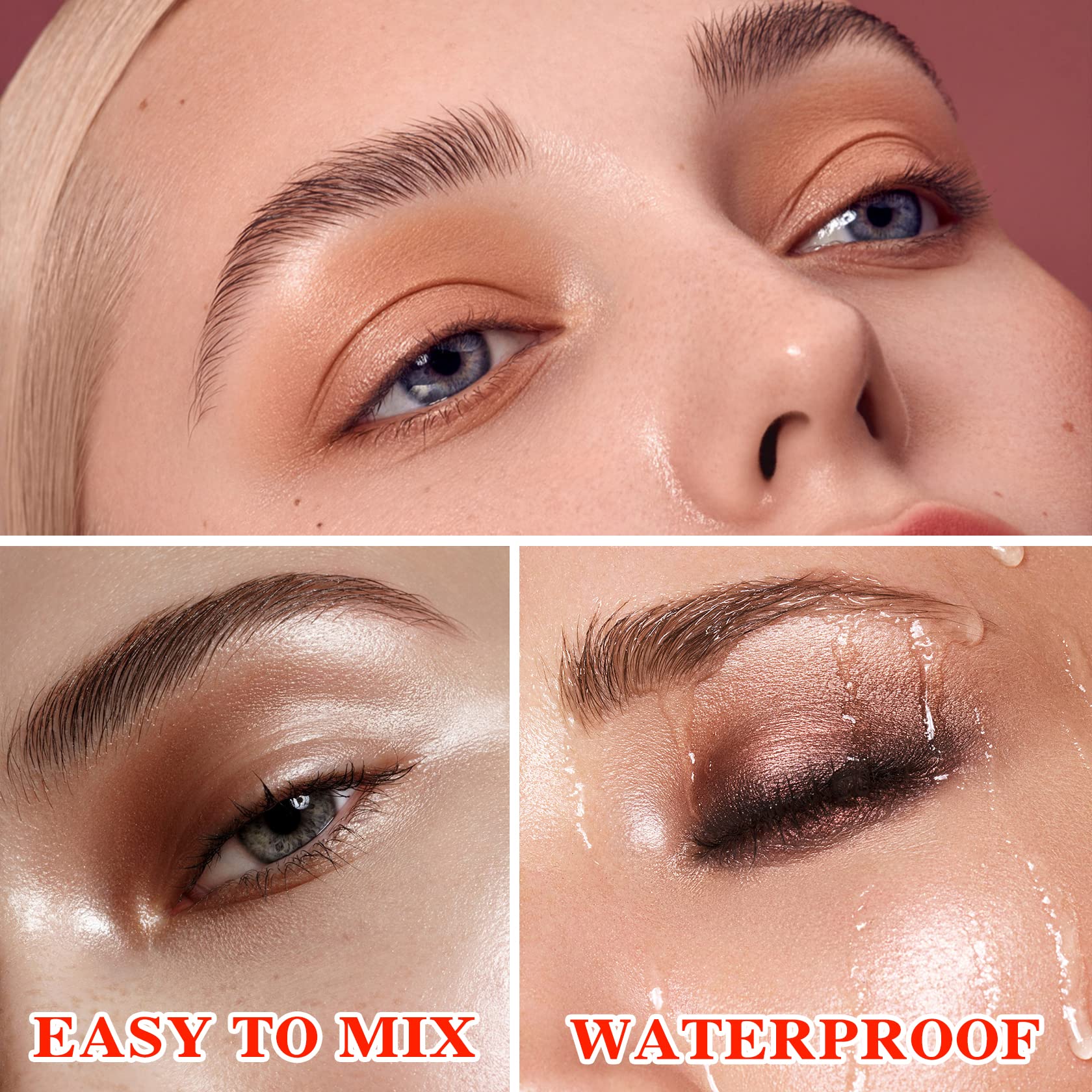 Ideal para eventos, BKPPLZP eleva el maquillaje de ojos.