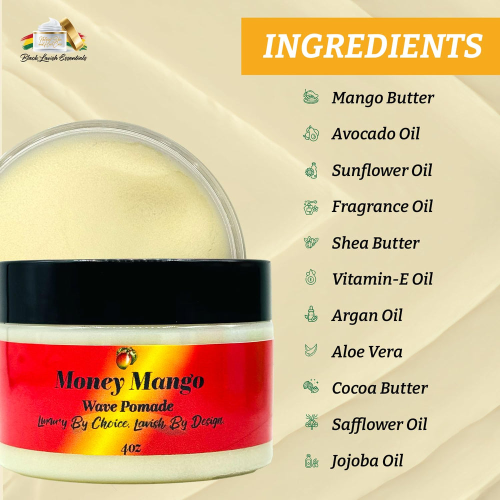 Textura no grasa que facilita el peinado diario con Money Mango Pomade