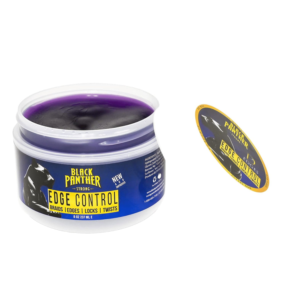 BLACK PANTHER STRONG: control de borde en frasco para acabado definido y duradero.