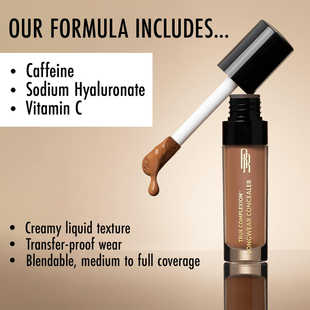 Black Radiance True Complexion: correcto de larga duración, base ligera o correcto para uso diario.
