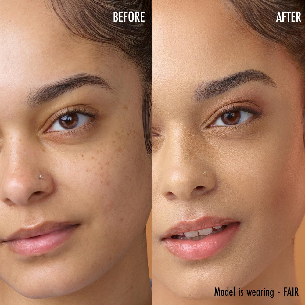 Black Radiance True Complexion: correcto de larga duración, cafeína para aspecto fresco.