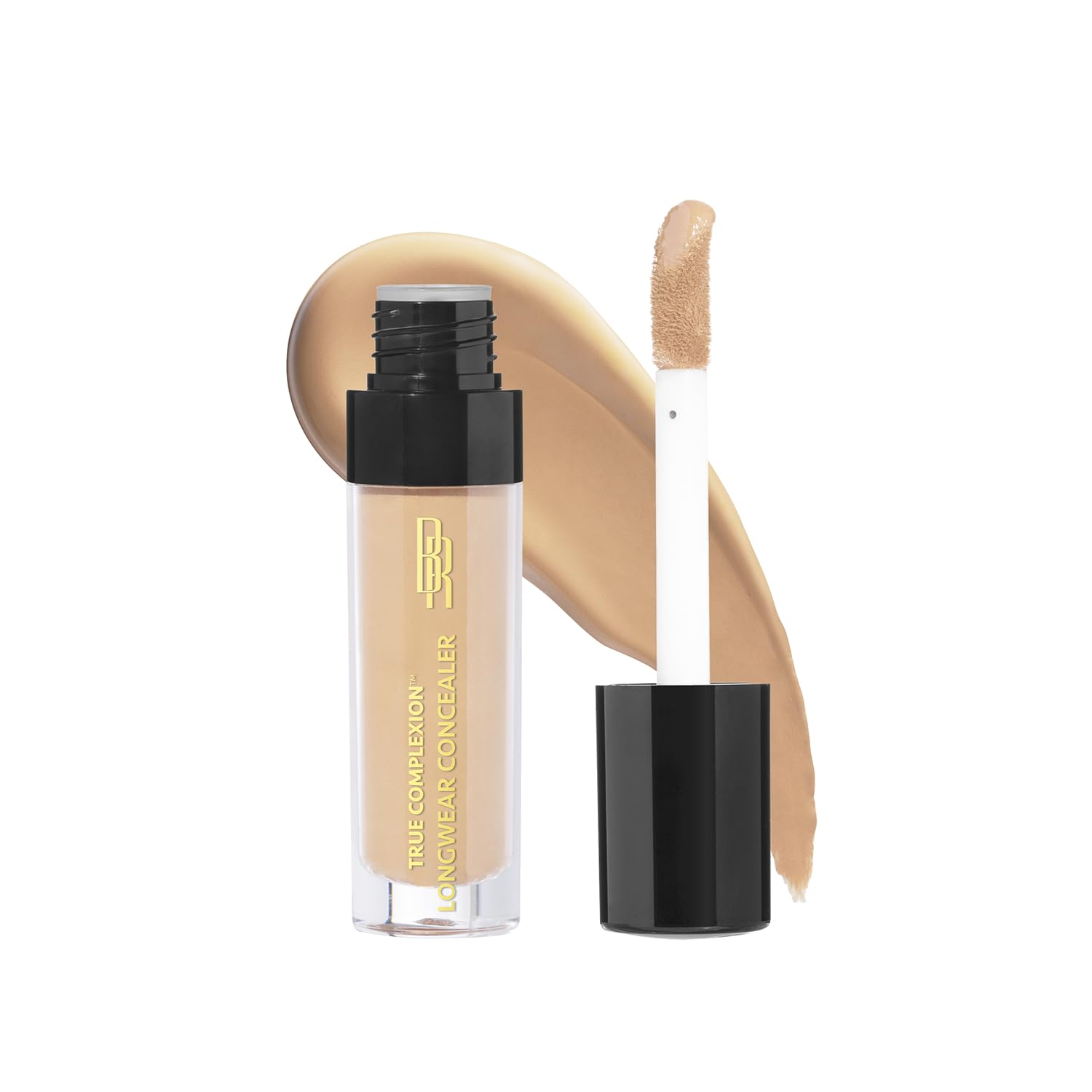 Black Radiance True Complexion: corrector de larga duración, aplicación suave para acabado natural.