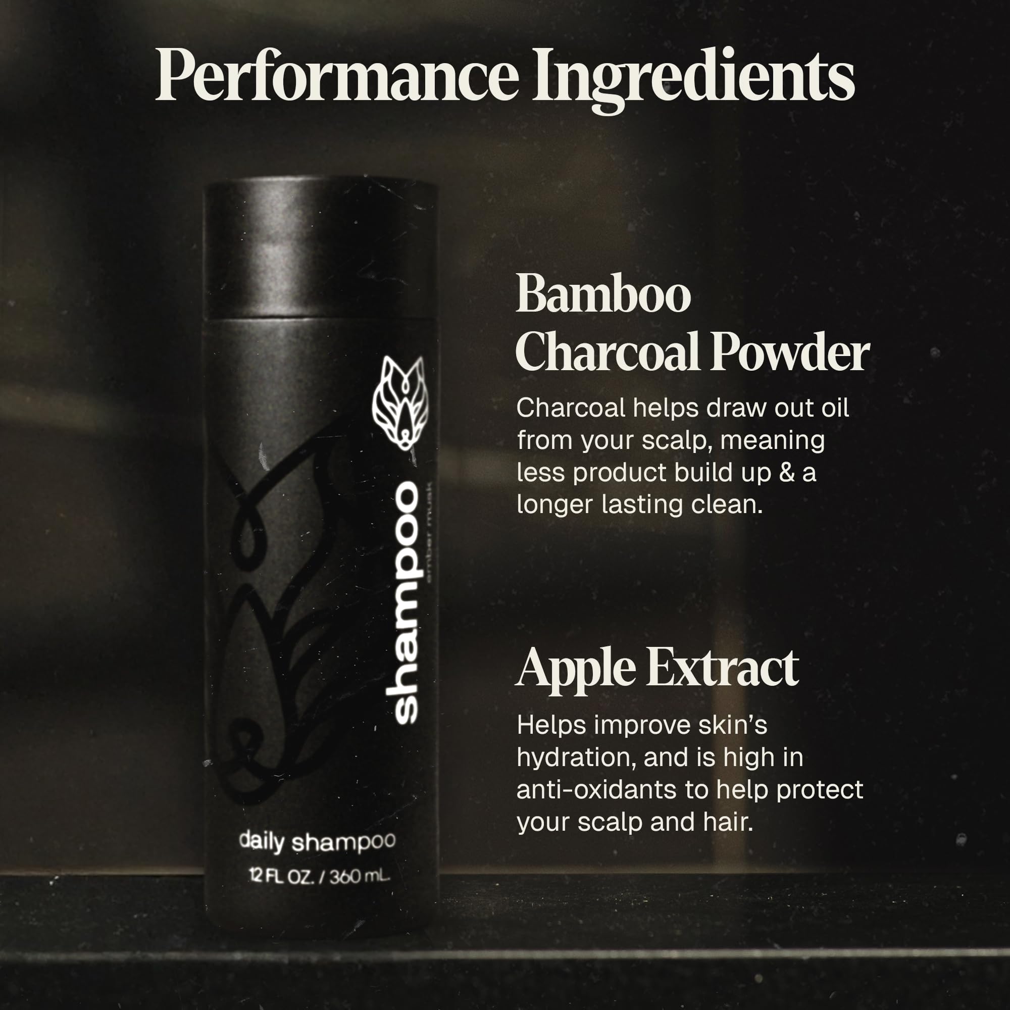 Black Wolf hidrata y fortalece el cabello para un aspecto saludable.