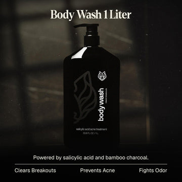 Black Wolf jabon facial 5oz, ayuda a desobstruir poros.