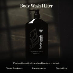 Black Wolf jabon facial 5oz, ayuda a desobstruir poros.