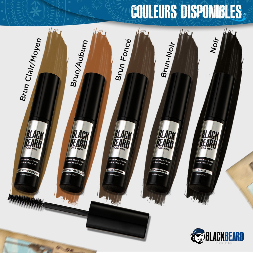 Blackbeard for Men: color resistente al agua para uso diario.