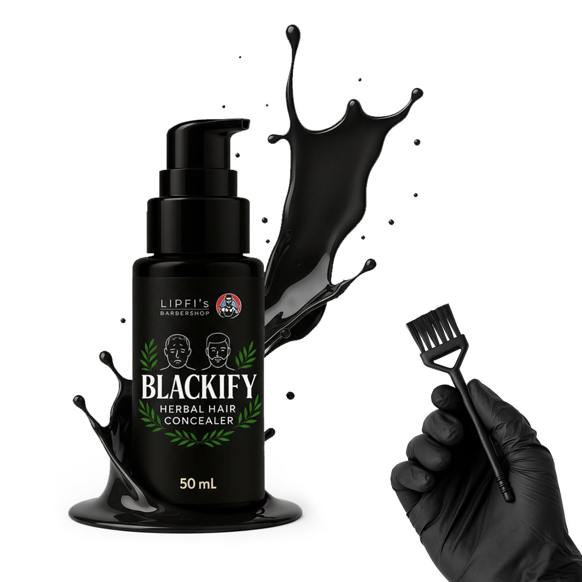 Blackify aplicación precisa para cobertura de áreas debilitadas.