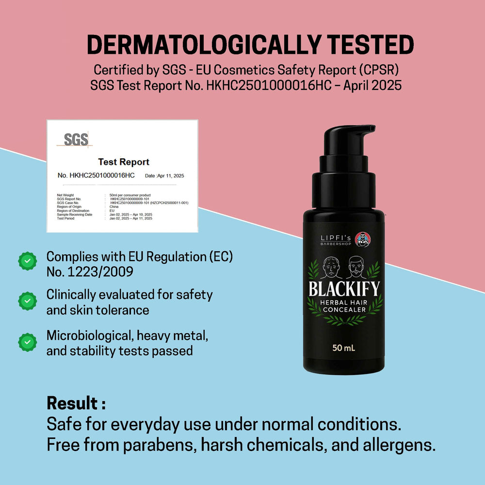 Blackify apto para hombres y mujeres, para todos los tipos de cabello.