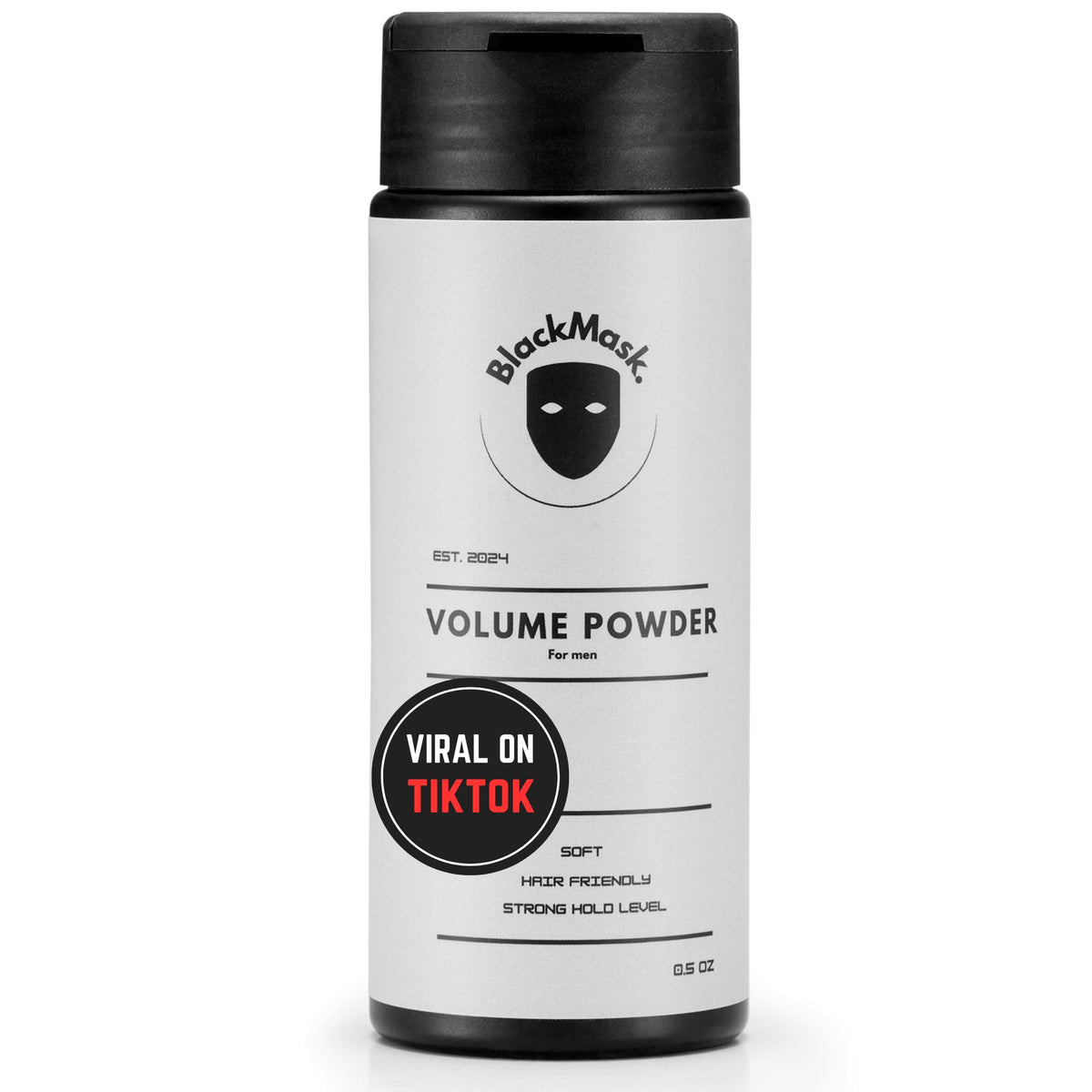 BlackMask polvo de textura para pelo masculino aporta cuerpo ligero