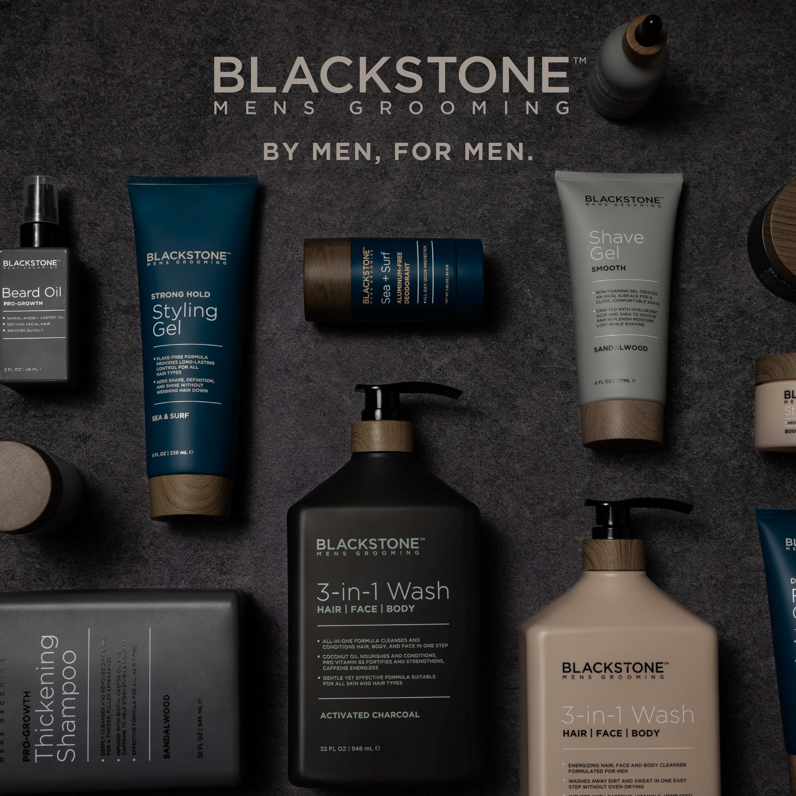 Blackstone detox textura hidratante, deja la piel suave.