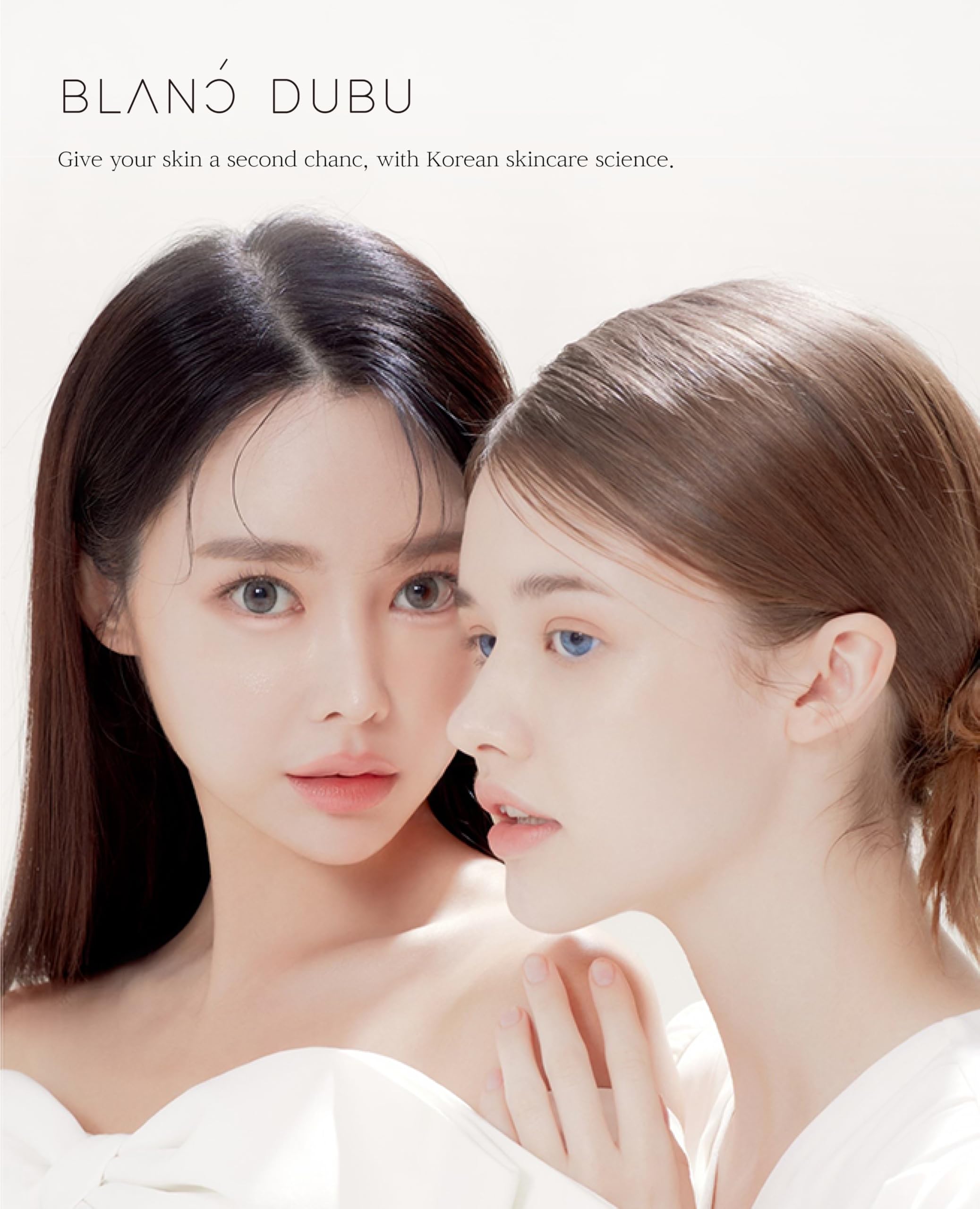BLANC DUBU Nuborn crème Ingrédients lait d’Âne et collagène pour nourrir.