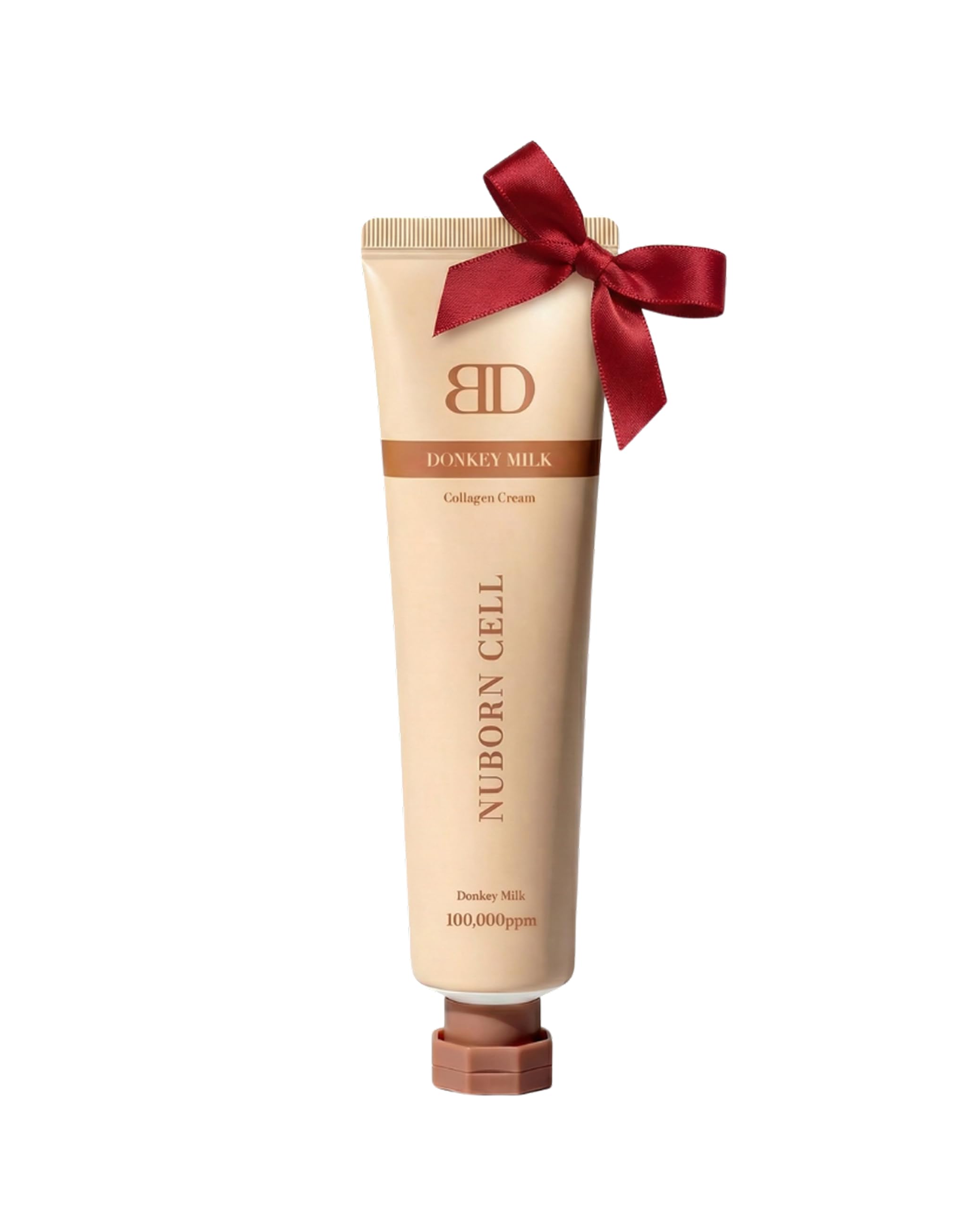 BLANC DUBU Nuborn crème Lait d’Âne en flacon, hydratation durable.