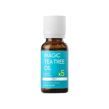 BLANC NATURE Cuidado puntual de Árbol del Té en frasco compacto para uso diario.