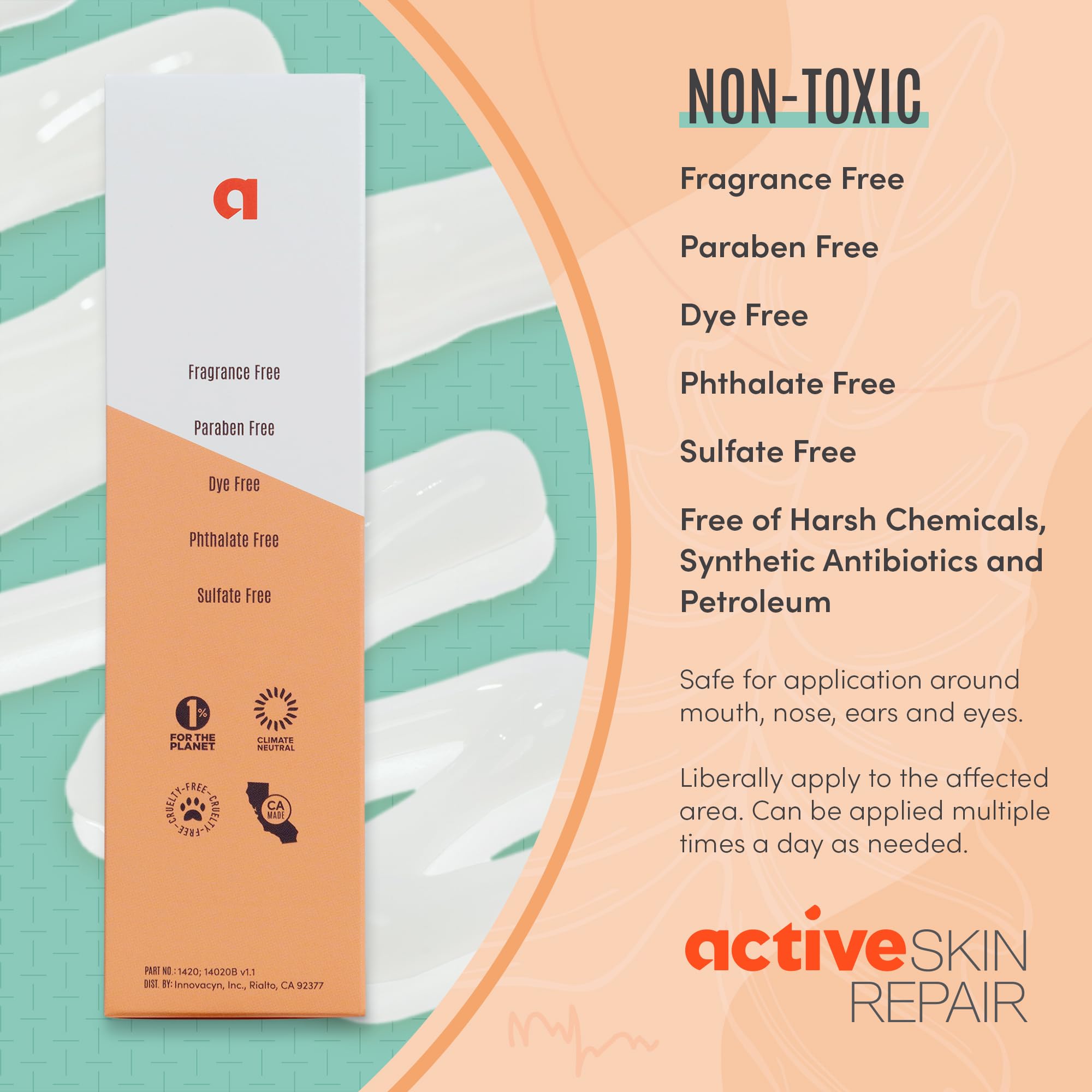BLDG ACTIVE Active Skin Repair: envase de 5 onzas para tratamiento prolongado y cómodo.
