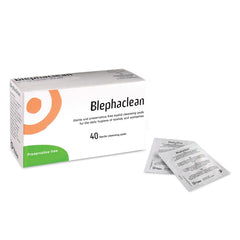 Blephaclean lingette pour soulager rougeurs et démangeaisons liées à la blépharite.